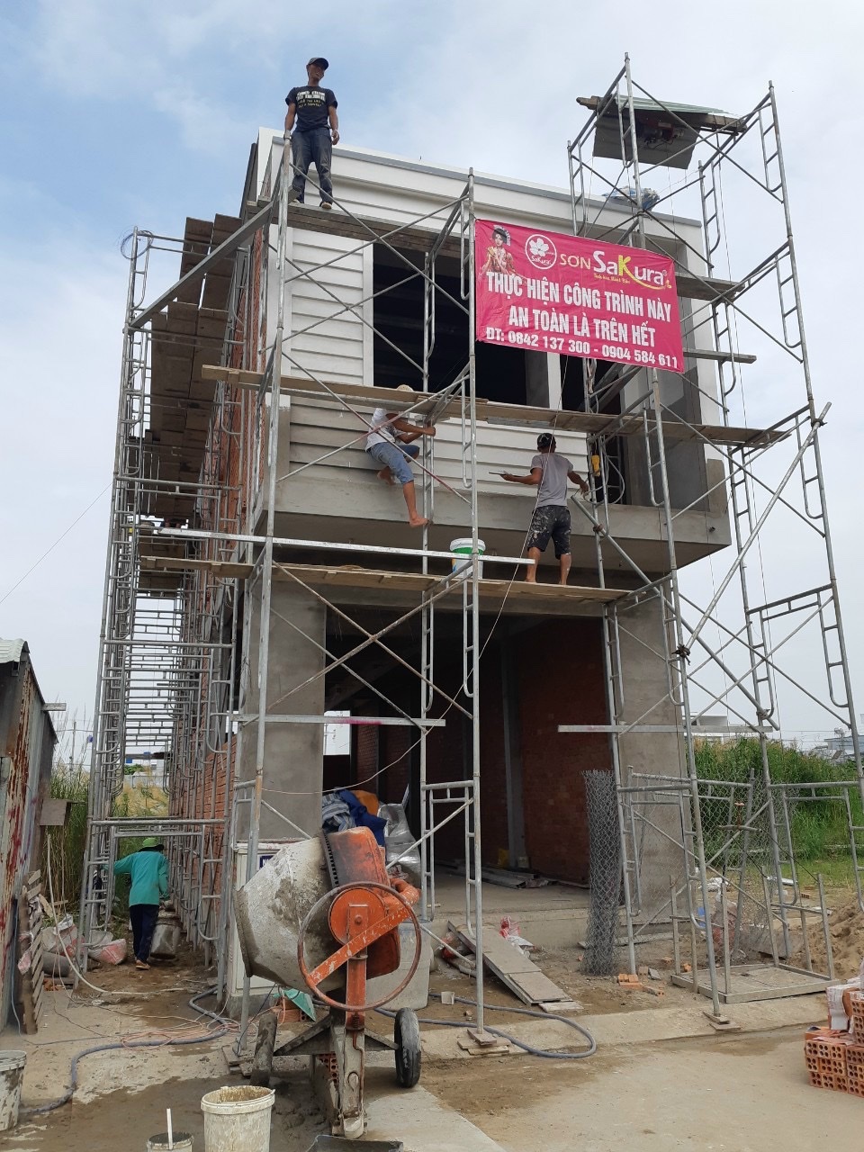 cong trinh son sakara cho nha moi